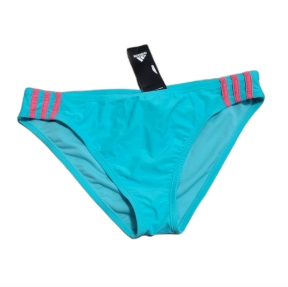 adidas Other - Adidas bikini bottoms Sport Hipster Women's Size Small blue and pink